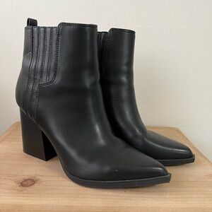 Nine West Black Ankle Booties